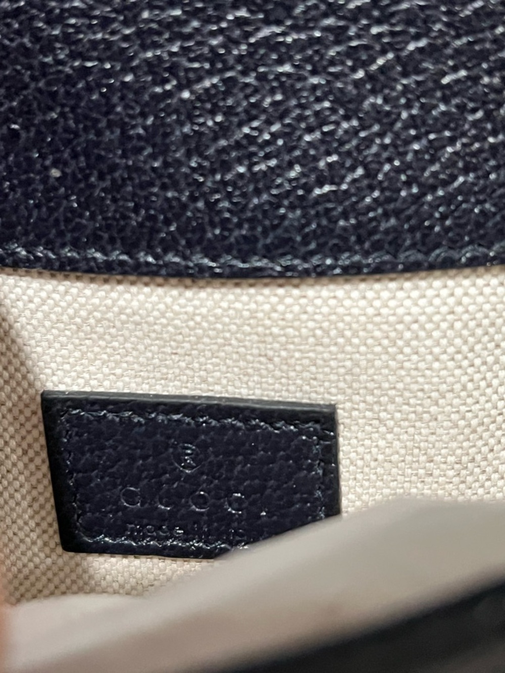 NWT: Gucci GG Supreme Belt Bag/Crossbody with Navy and Red Web Stripe - Picture 6 of 9